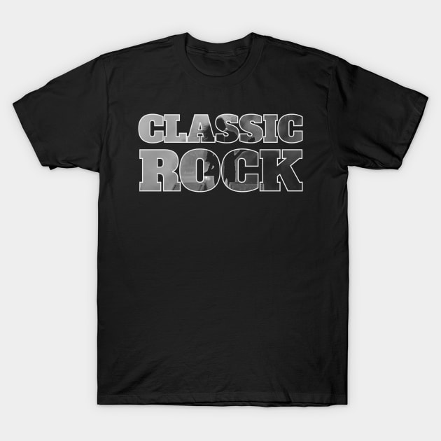 Classic Rock - Rock - Bands - 70s - 80s - Music T-Shirt by WIZECROW